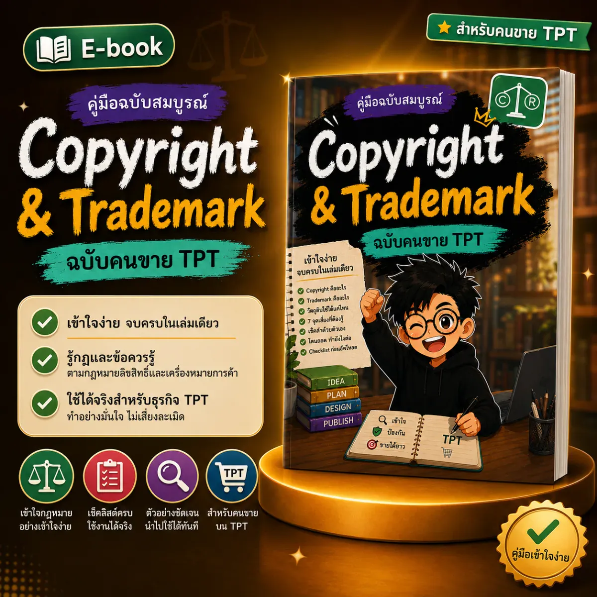 Copyright & Trademark ฉบับคนขาย TPT ที่ต้องรู้