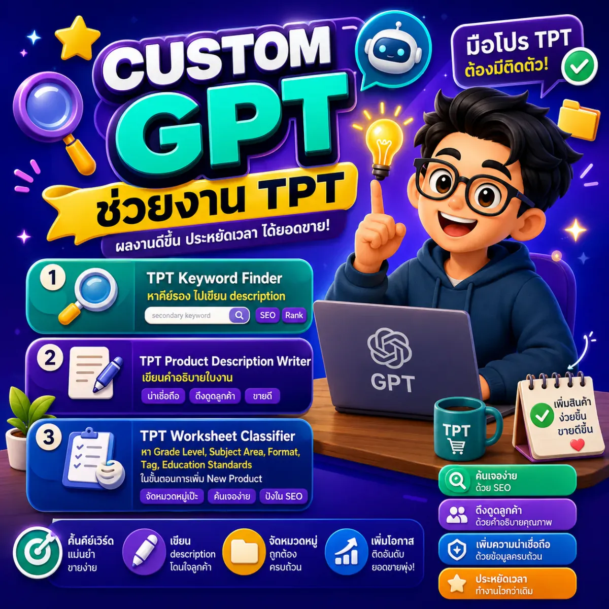Custom GPT ช่วยงาน